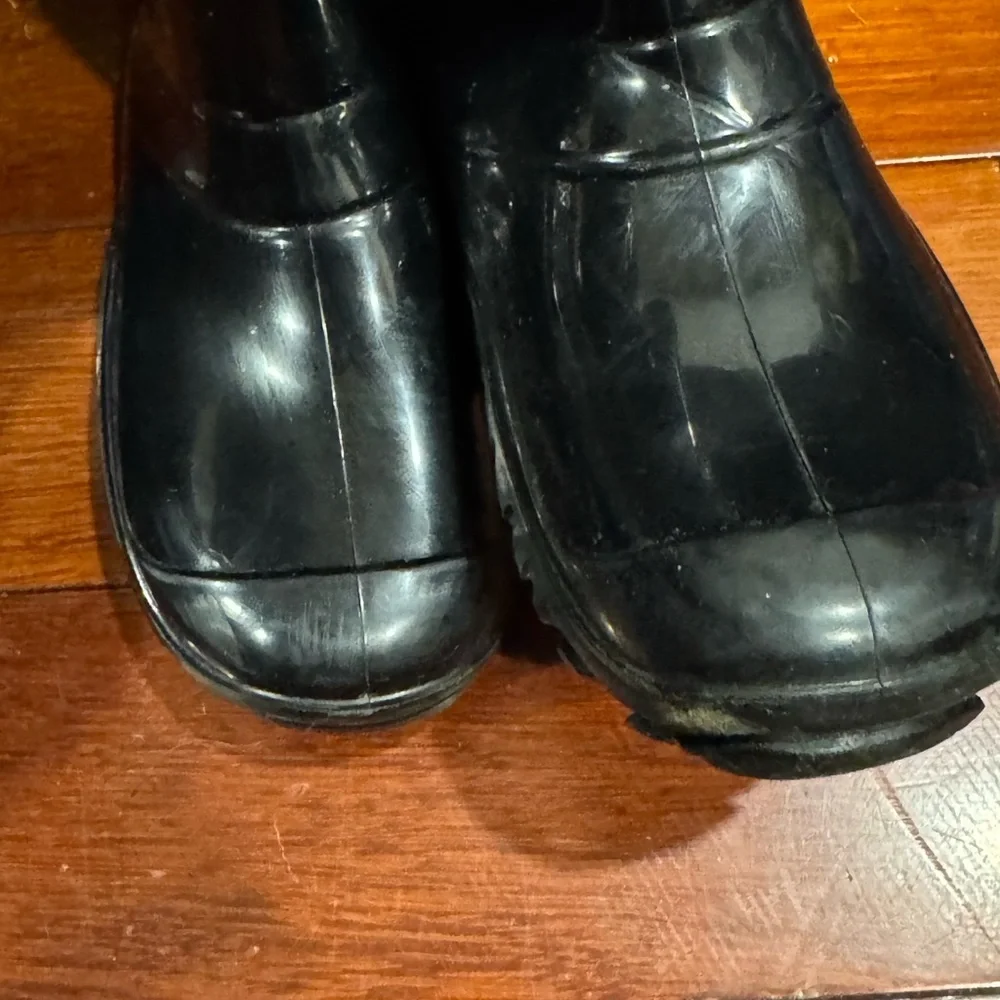 Skeeper Kid's Rain Rubber Boots Size 32 / US Youth 1 Black